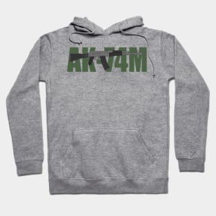 AK-74 Modernized ( Kalashnikov assault rifle) Color version Hoodie